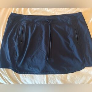 Magellan - Athletic Skirt w/ liner shorts. 1x. New without tags. Black.